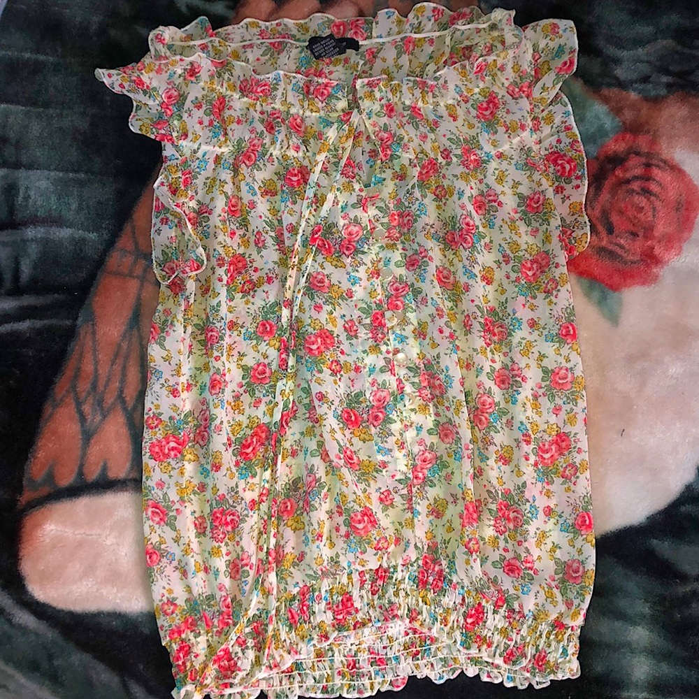 Flowered shirt